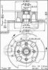 ALFA 60750518 Brake Disc